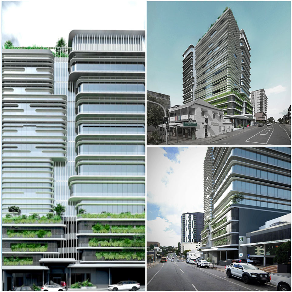 ▲ Artist's impressions of Silverstone Development’s proposed tower in South Brisbane. Image: Mode Design