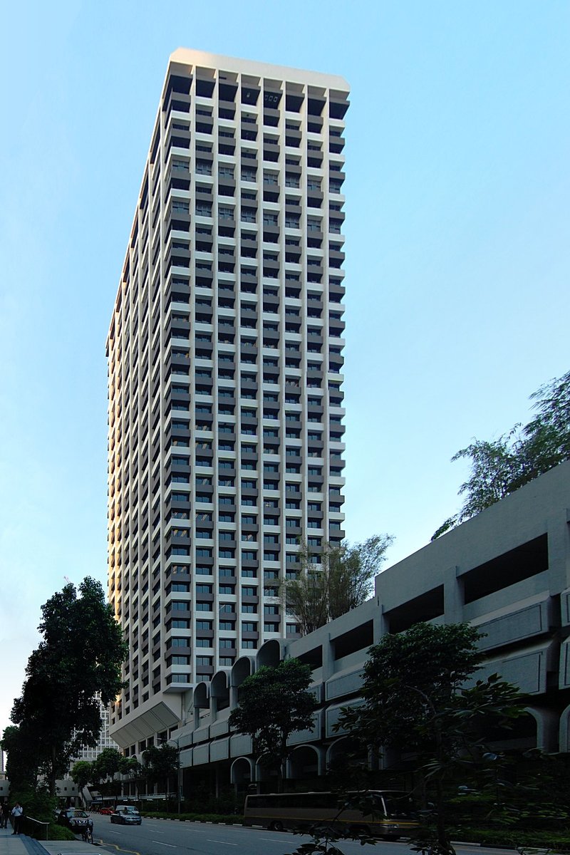 The 54-storey UIC Building was completed in 1974.