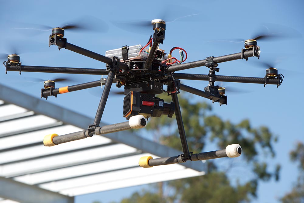 Data61 uses fully autonomous drones to conduct plant surveys in challenging, mountainous rainforest terrrain. 