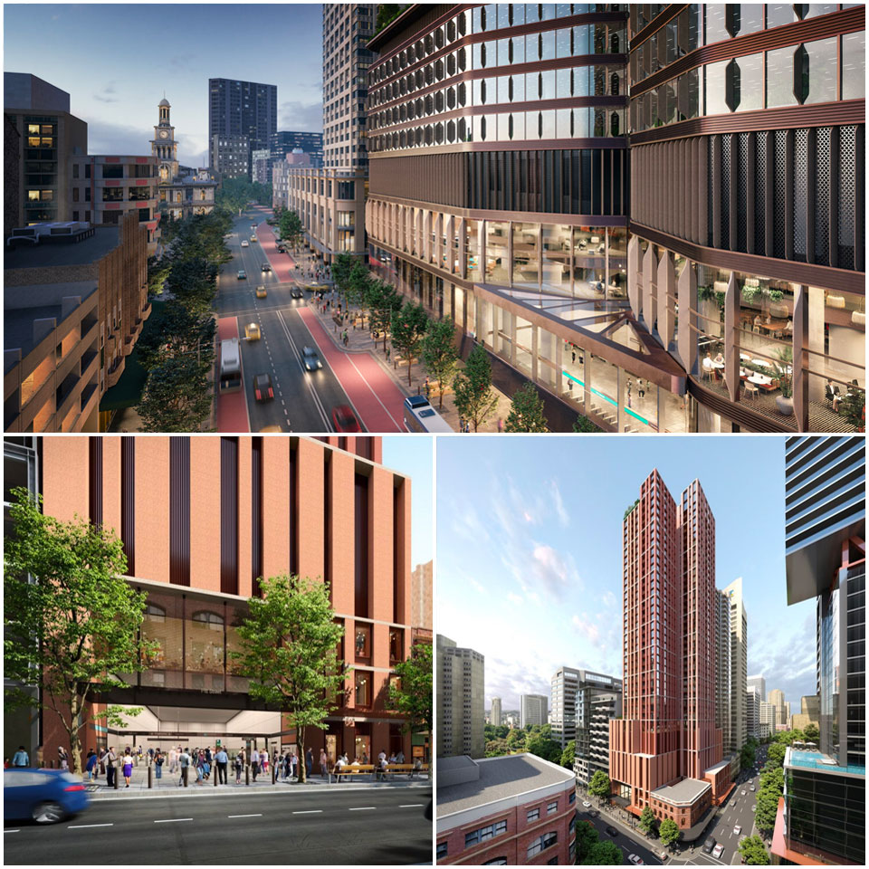construction of the tower, which will be built above the new Pitt Street metro station, will begin next year and is scheduled for completion in 2023. Metro services will begin in 2024.