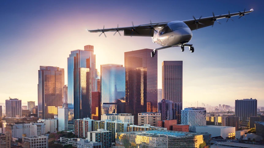 ▲ The electric aircraft sector is to be worth over a trillion dollars by 2040.