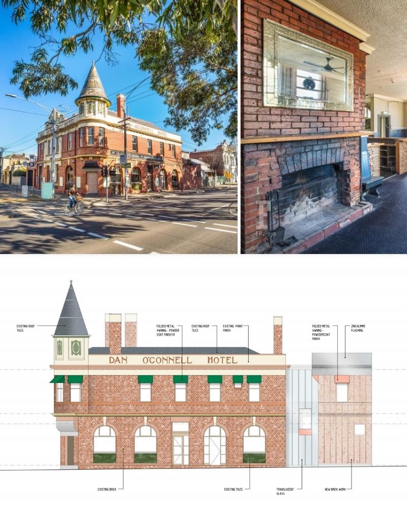 ▲ A heritage Carlton pub will be transformed into a community school for up to 85 students with plans for partial demolition and a modern extension approved by City of Melbourne Council. 