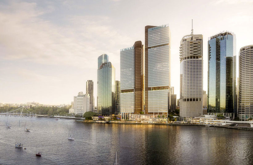 Waterfront Place Dexus development project Brisbane