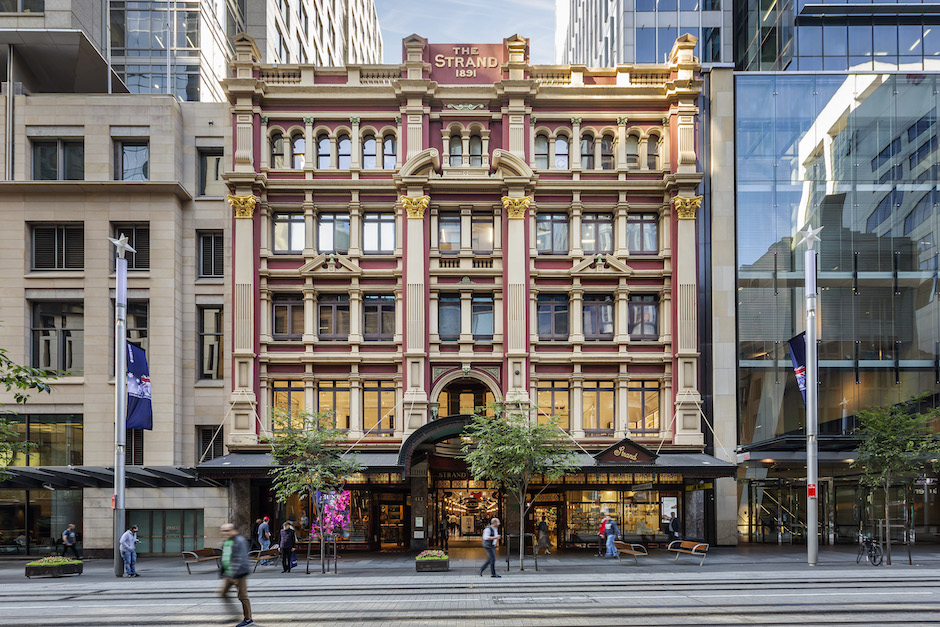 ▲ Link Asset Management spent $538.2 million to acquire half stakes in three prized inner-city Sydney retail assets including The Strand Arcade.
