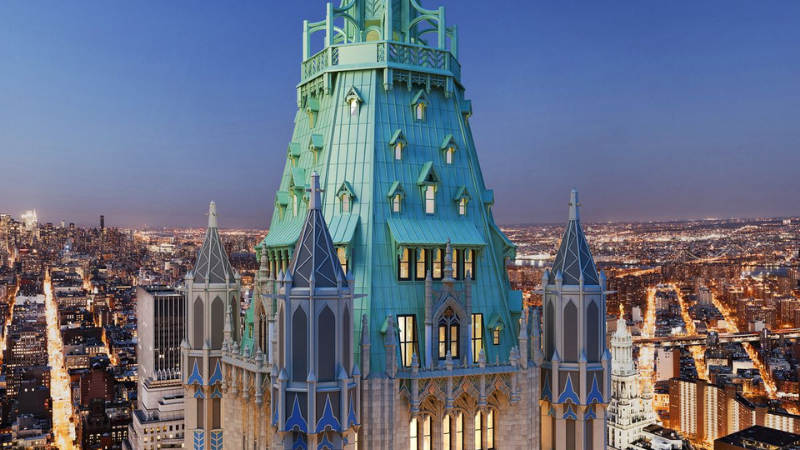 ▲ Woolworth Tower Residences, New York. Image: Curbed NY