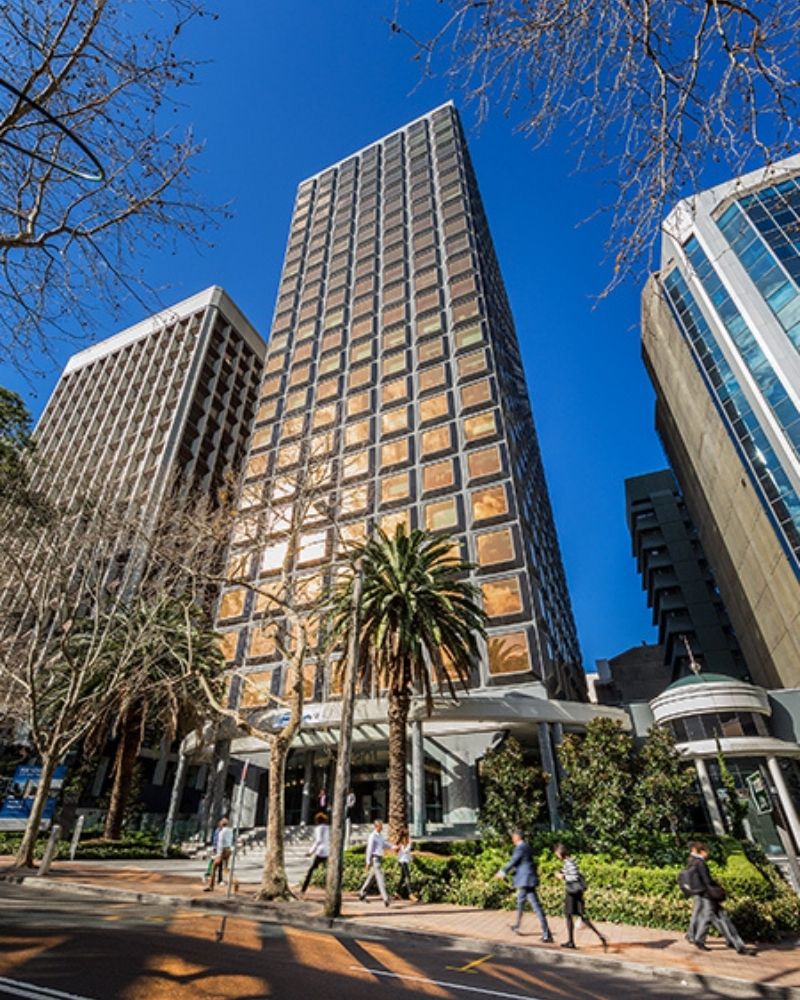 ▲ Dexus has exchanged contracts for its B-grade office at 201 Miller Street, North Sydney. 