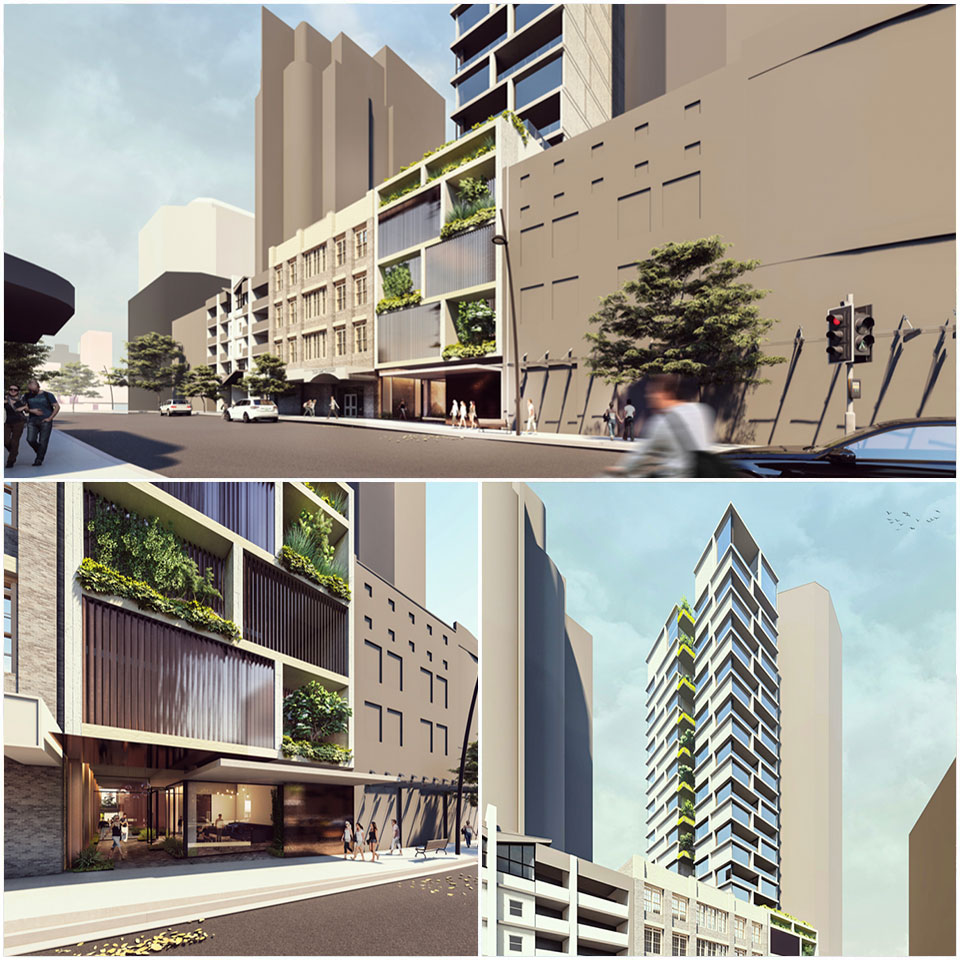 The Di Marco Group are looking to develop a high-end boutique residential building with one apartment per floor.